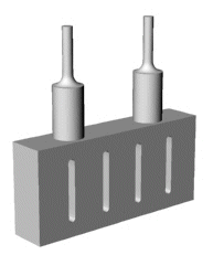 Ultrasonic horn -- composite