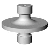 Ultrasonic horn -- radial disk